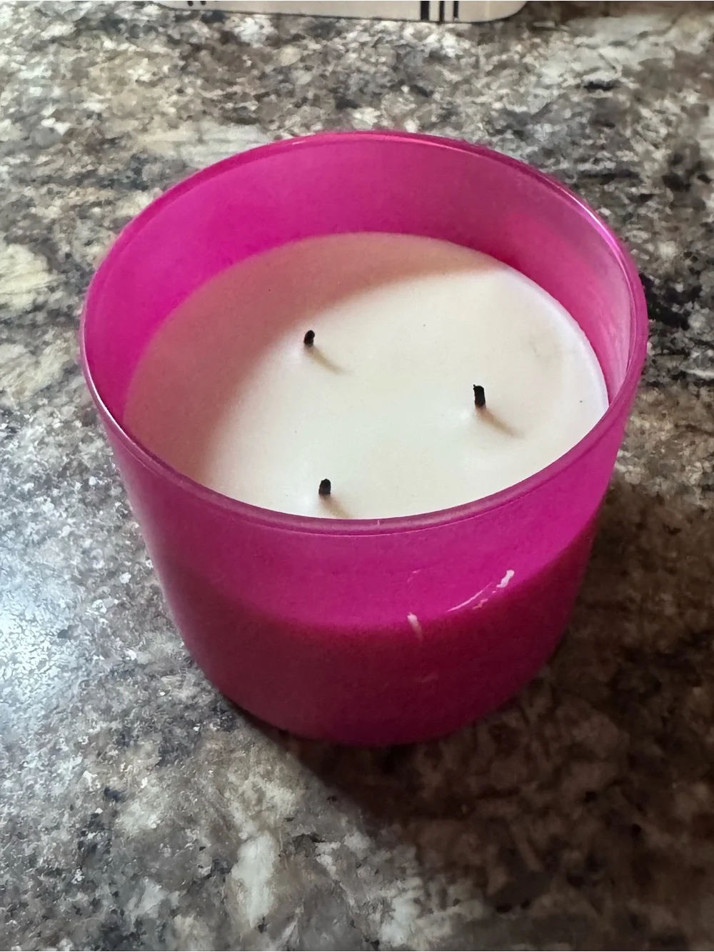 White Barn Cactus Blossom Candle - Hot Pink with Gold Lid